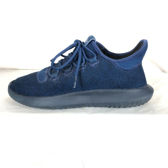 Adidas Men\'s Tubular Shadow Running Shoe Sneaker Navy Blue Black Size 9 BB8825